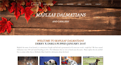 Desktop Screenshot of mapleafdals.com